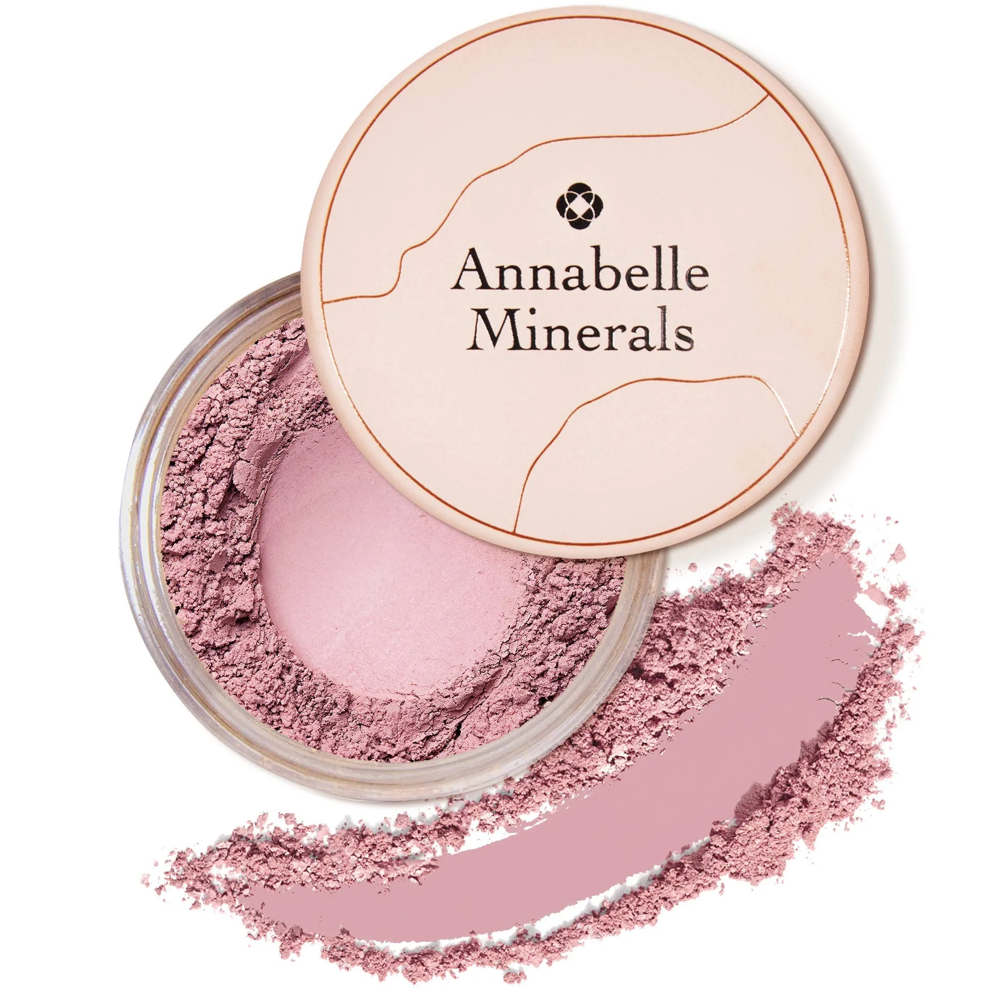 Annabelle Minerals - All-Natural Mineral Blush Powder - Matte Makeup Finish - Highly Pigmented - Save & Long Lasting Make-up - Natural Fresh Look - For All Skin Types - Vegan - Satin Coral 4g Coral Satin