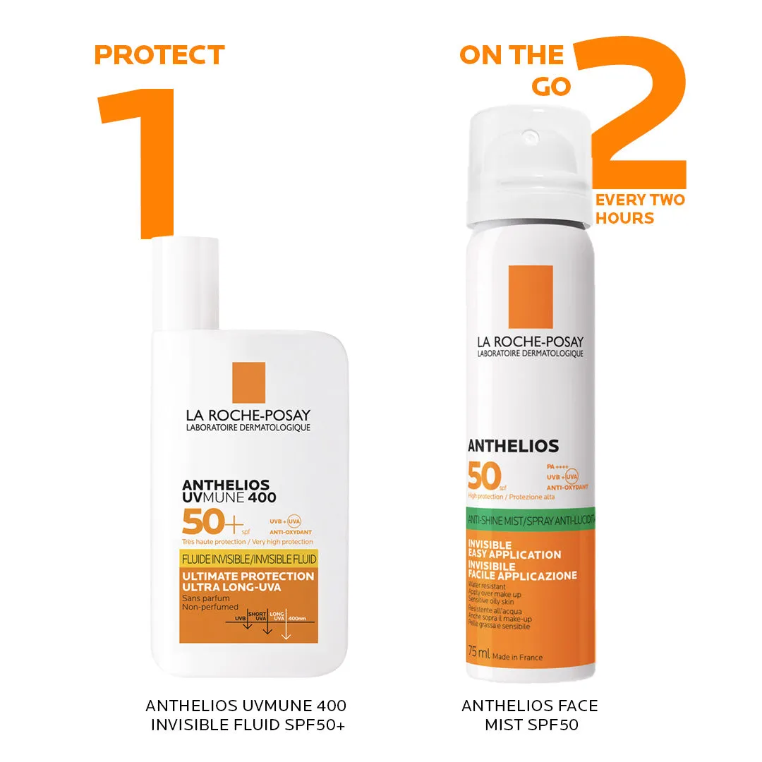 Anthelios Uvmune400 Invisible Fluid Sunscreen SPF50 