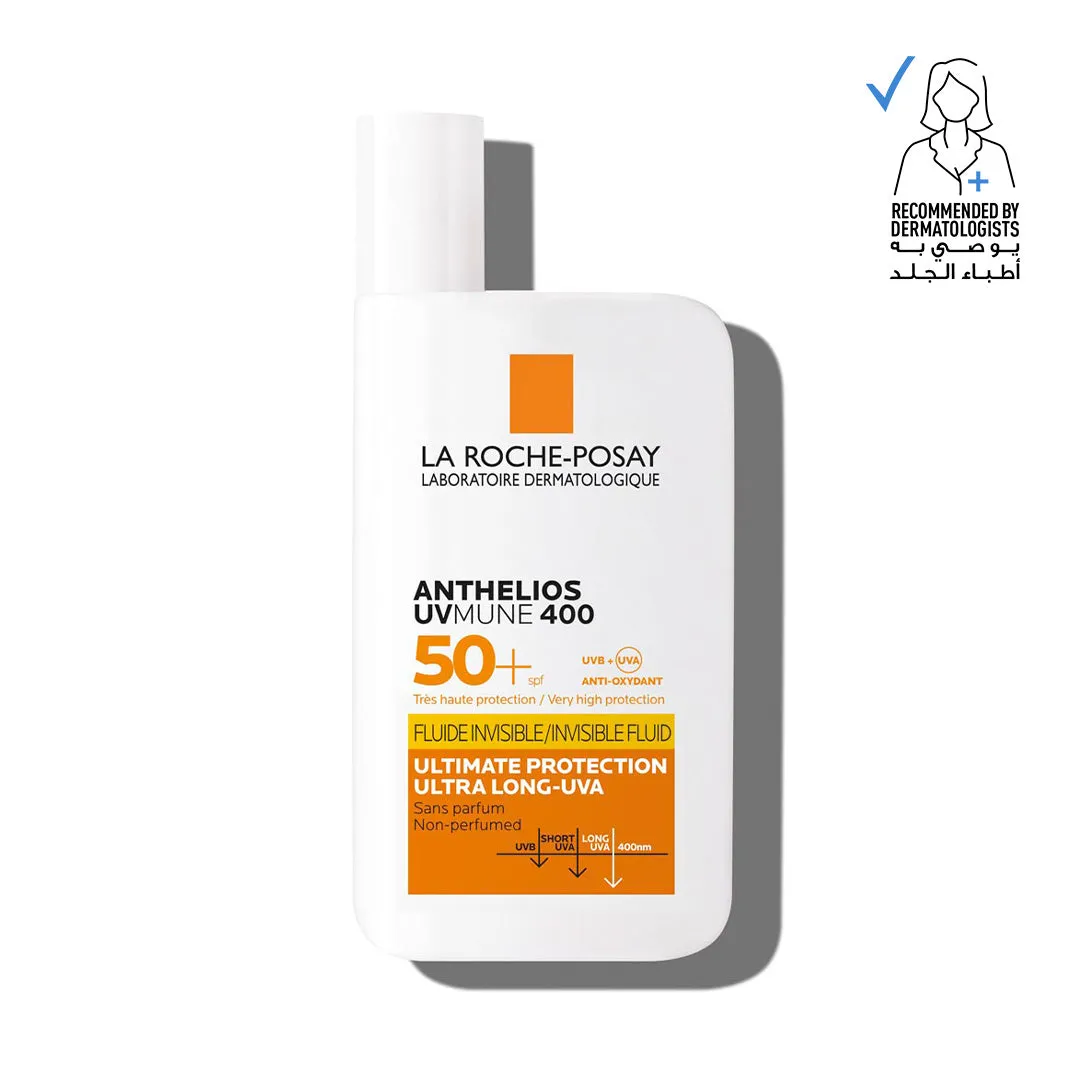 Anthelios Uvmune400 Invisible Fluid Sunscreen SPF50 
