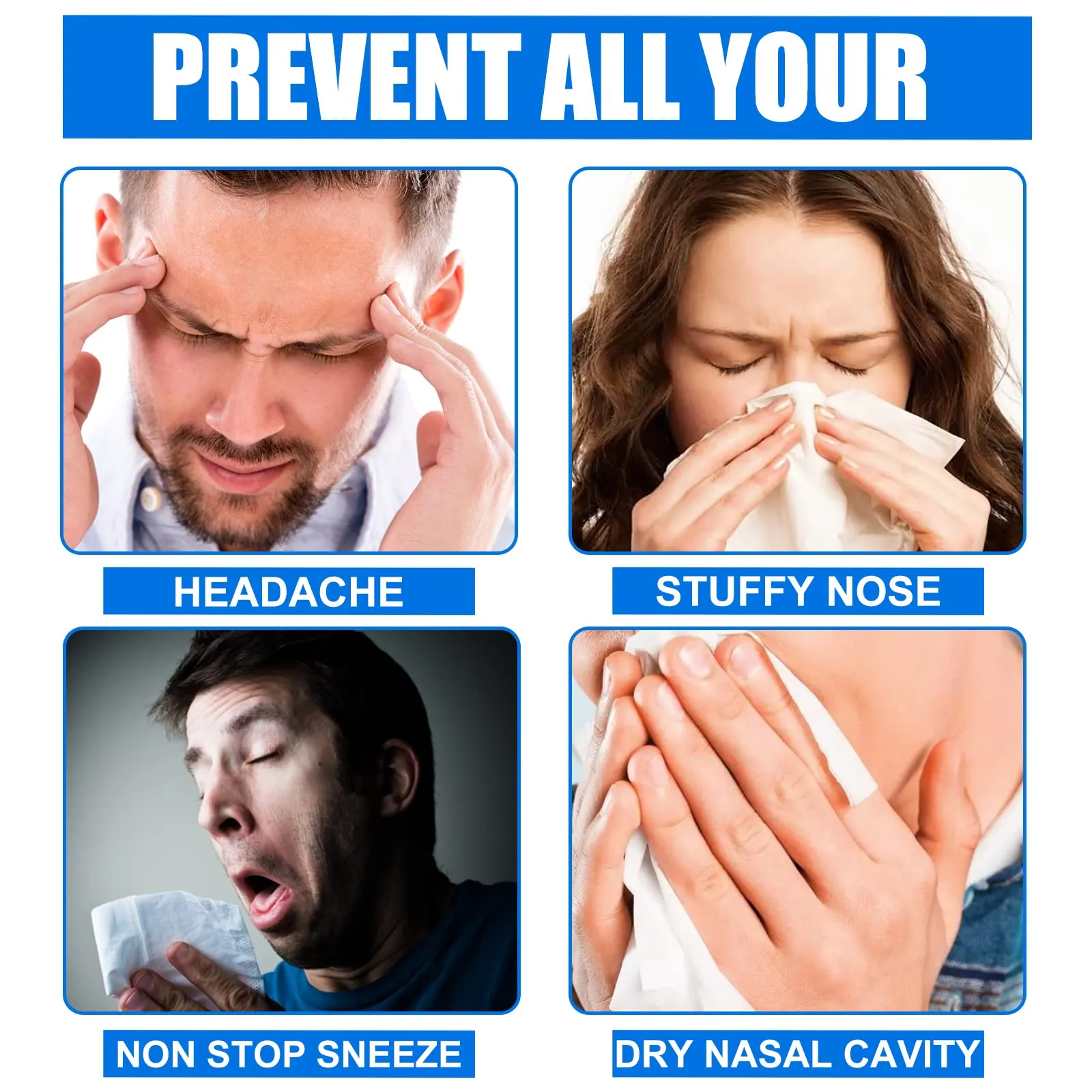 Anti-Snoring Nasal Relief Spray by SouthMoon - All Natural Snore Stopper Remedy, Herbal Sleep Apnea Sinus Decongestant & Nose-Snoring Aid for Men & Women