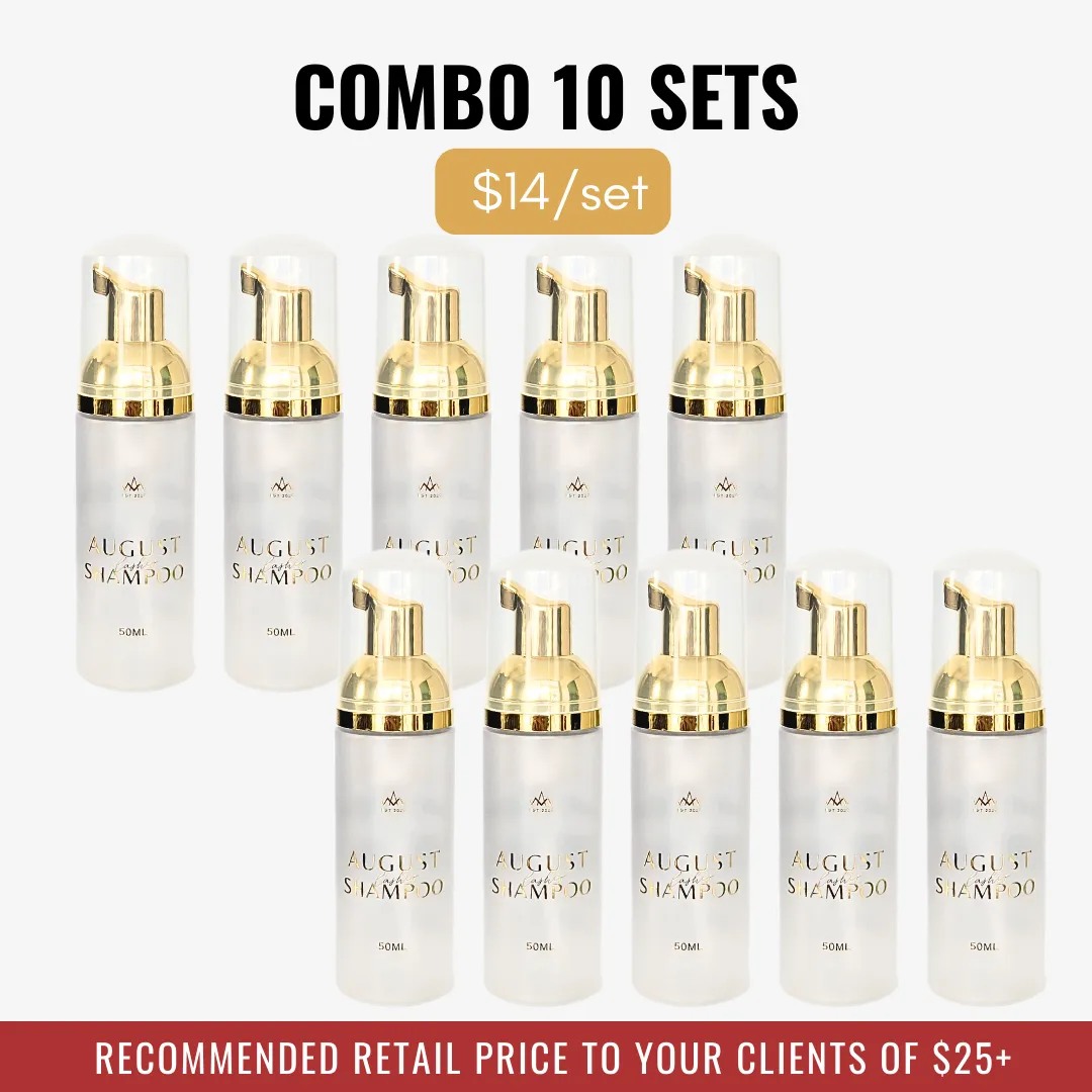 August Lash Shampoo Set