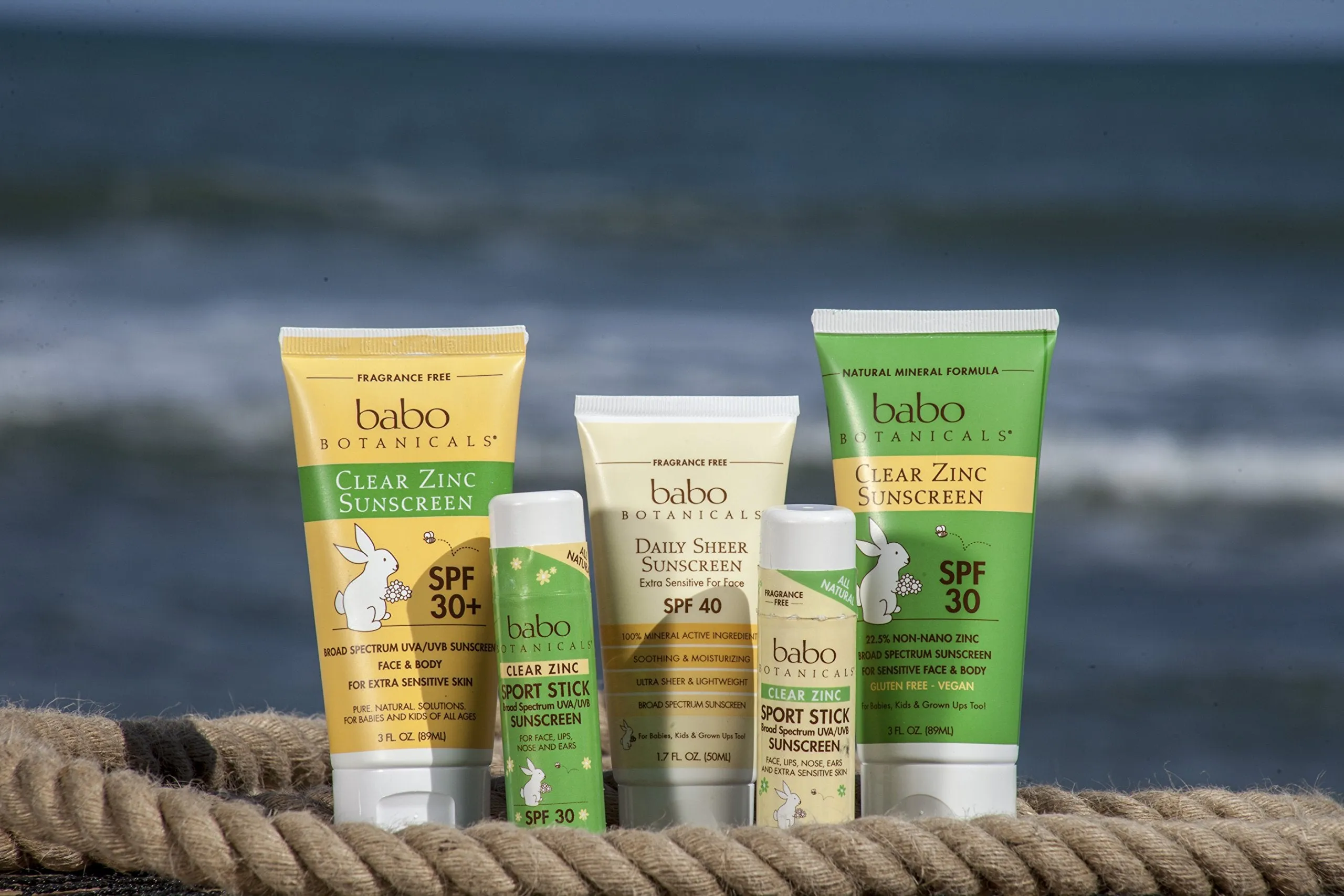 Babo Botanicals SPF 30 Clear Zinc Lotion, Fragrance Free, 3 Ounce