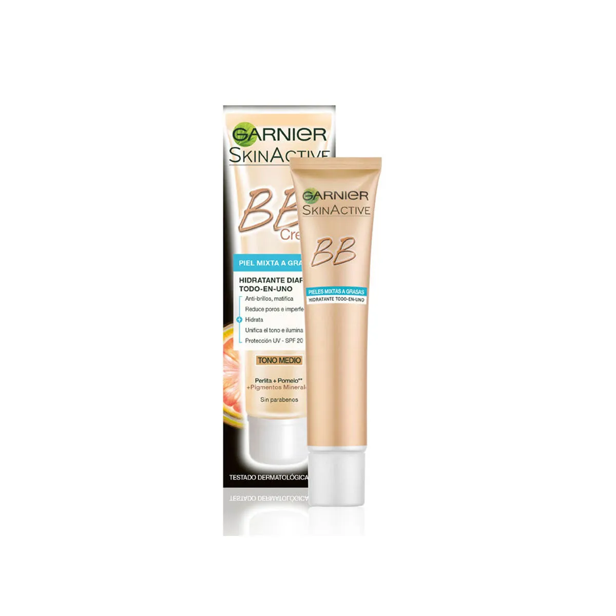 Bb Cream Piel Mixta A Grasa Tono Medio Garnier Skin Active