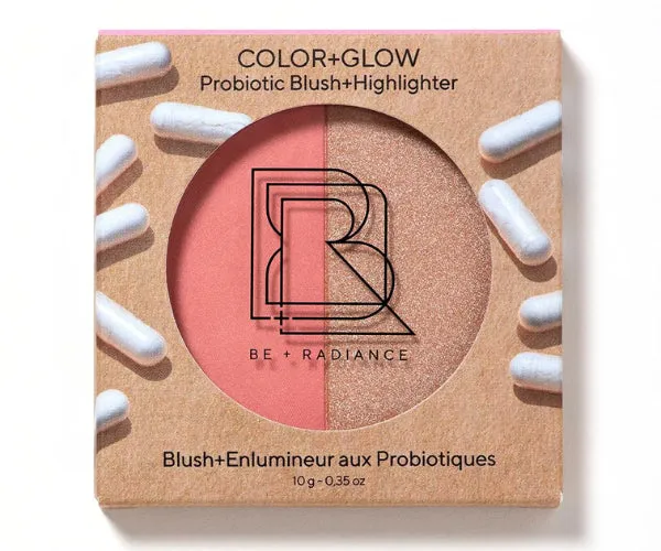 Be   Radiance COLOR GLOW Probiotic Blush Highlighter