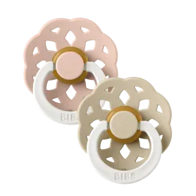 BIBS Boheme 2 PACK Blush GLOW/Vanilla GLOW