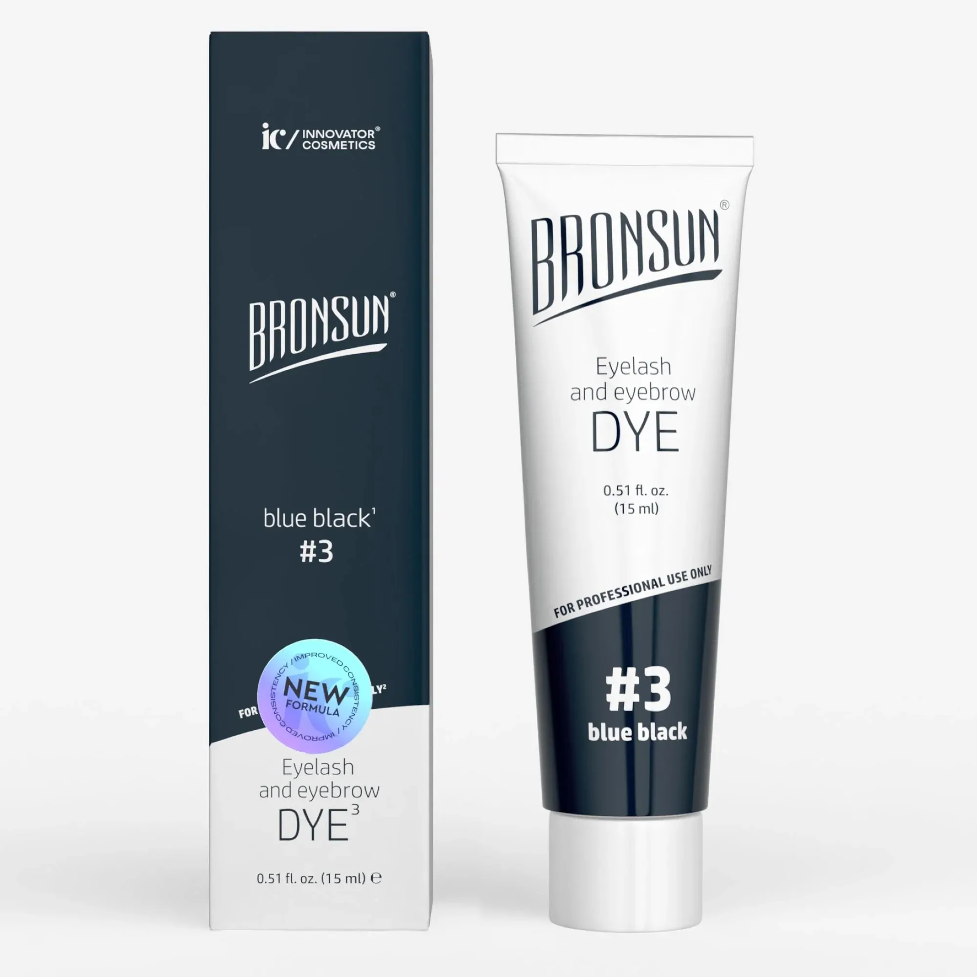 Bronsun ((NEW FORMULA)) Eyelash and Eyebrow GEL DYE ONLY 15ml