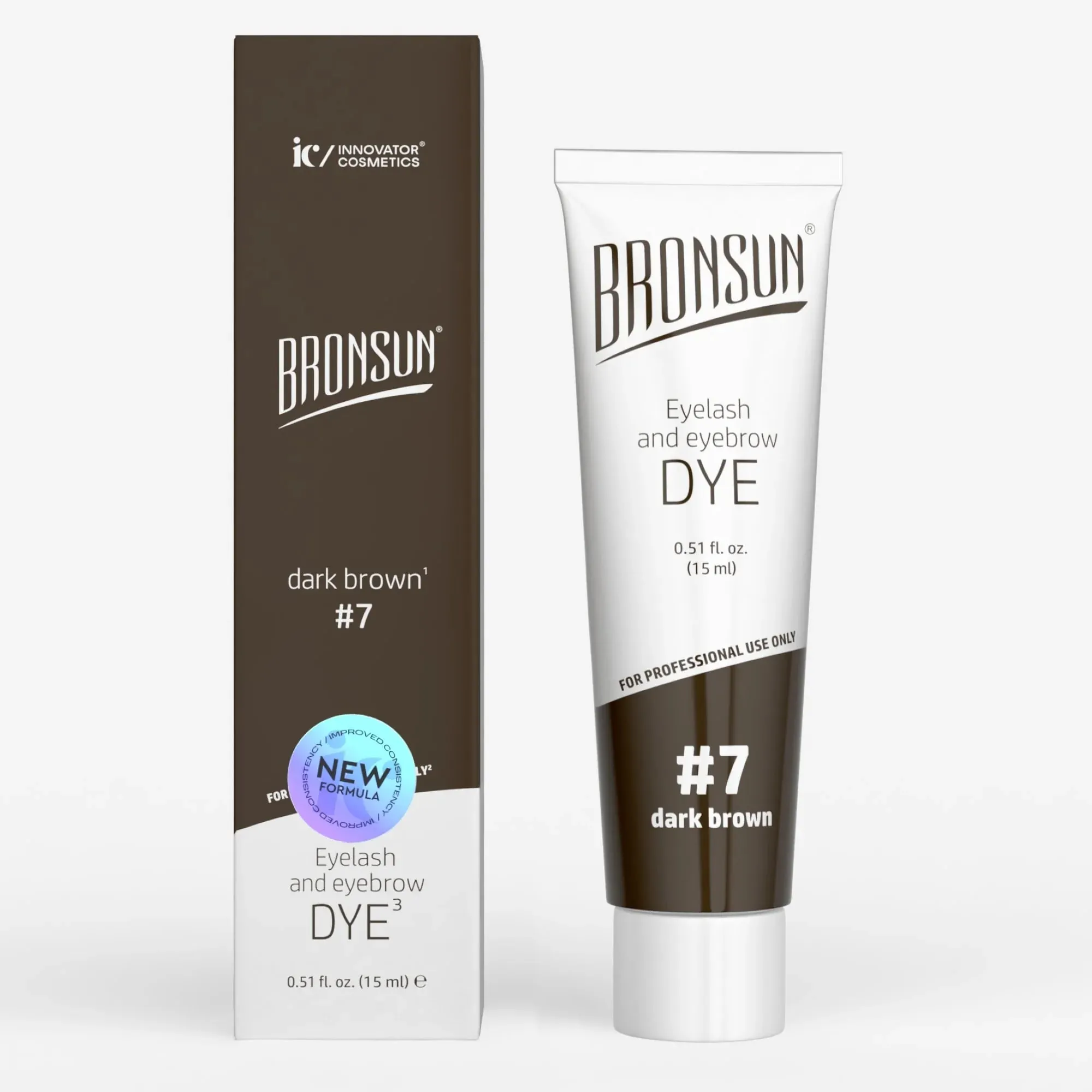 Bronsun ((NEW FORMULA)) Eyelash and Eyebrow GEL DYE ONLY 15ml