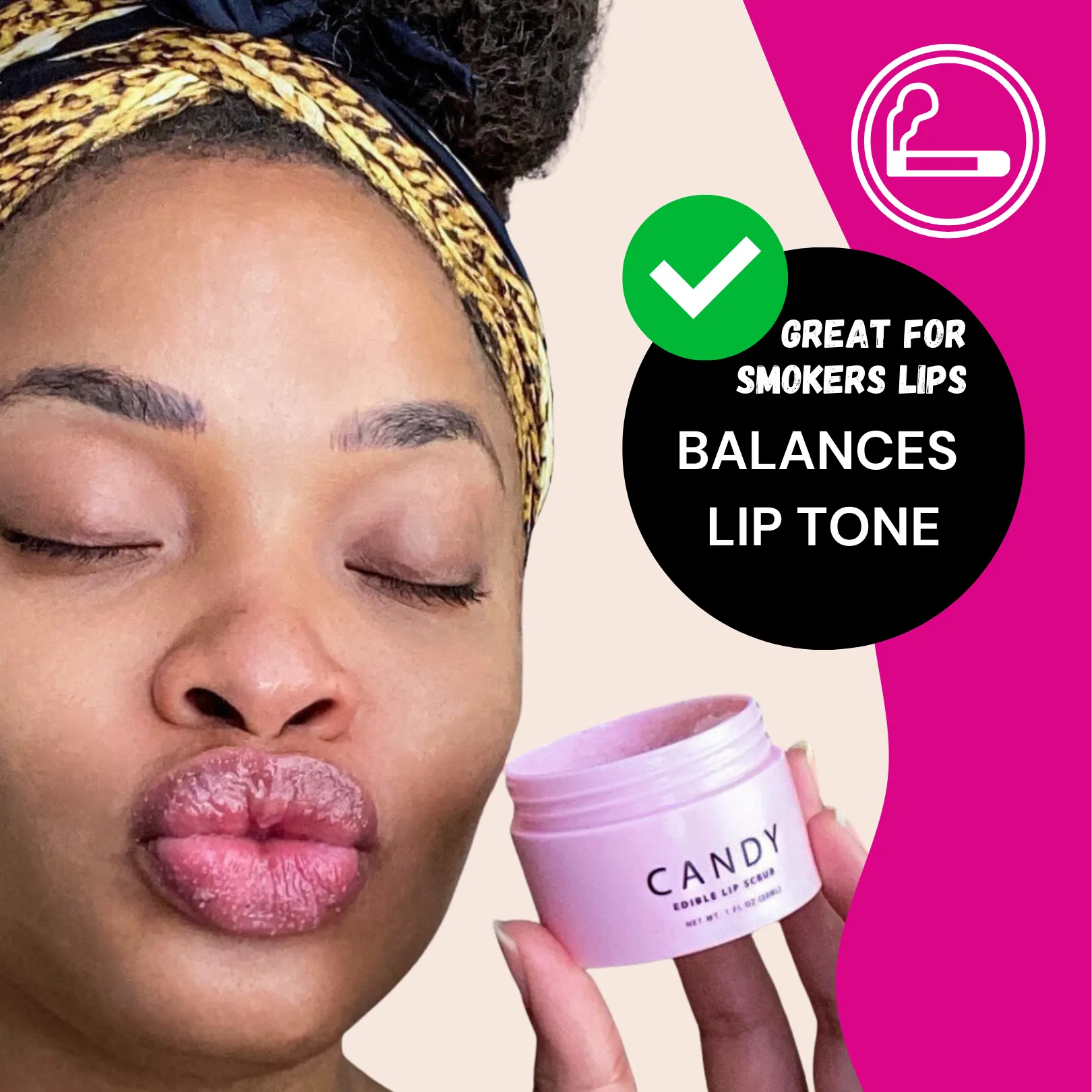 Candy Edible Lip Scrub