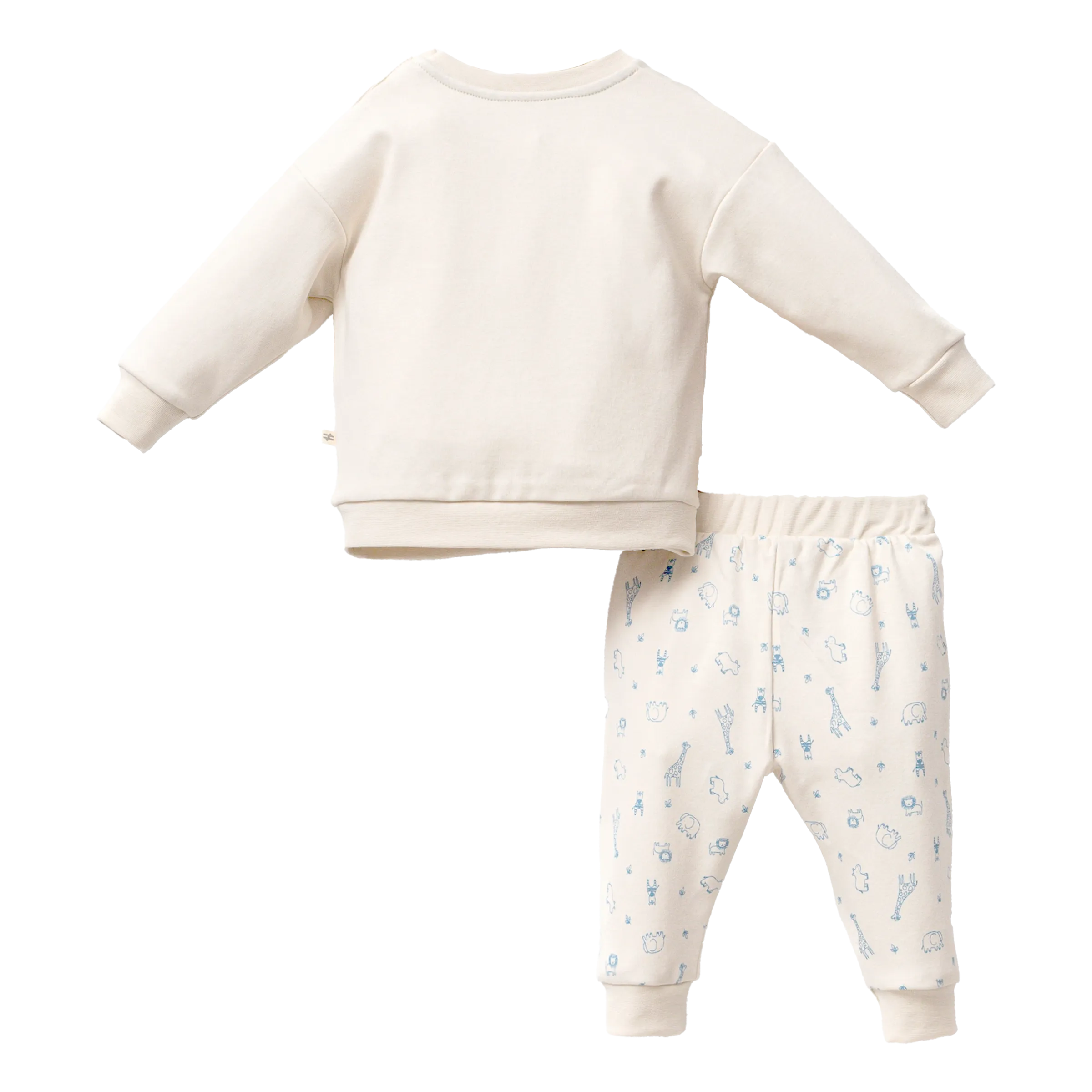 Cream Hippo Graphic Outfit