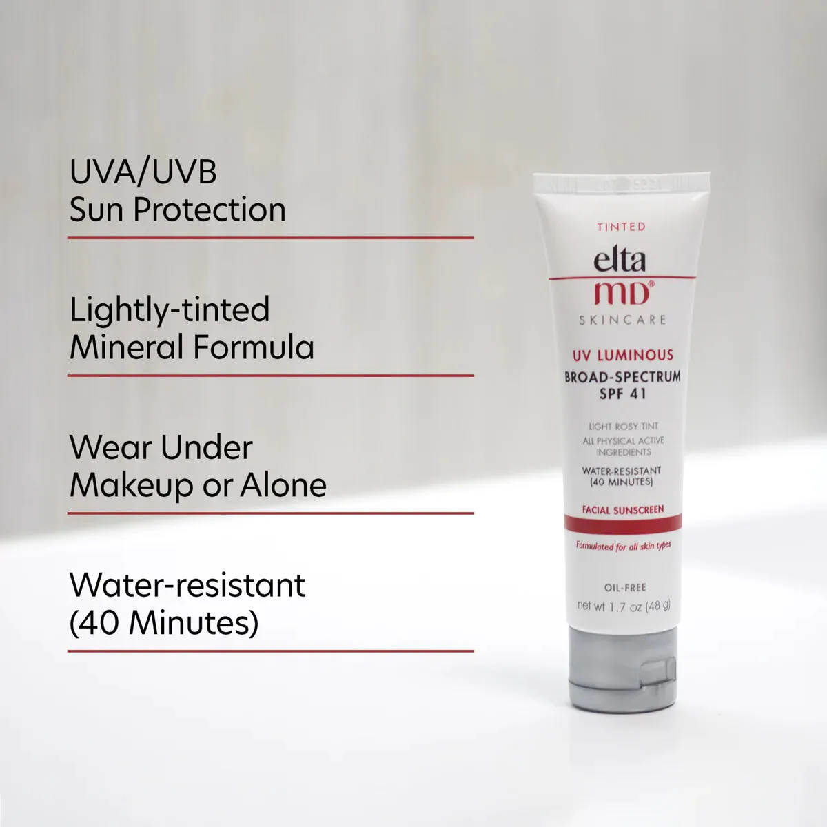 EltaMD UV Luminous Broad-Spectrum SPF 41