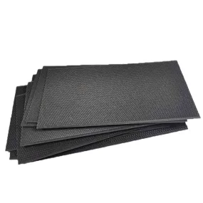Foundation for Langstroth Deep Frames (Wax Coated) - Plastic - Black
