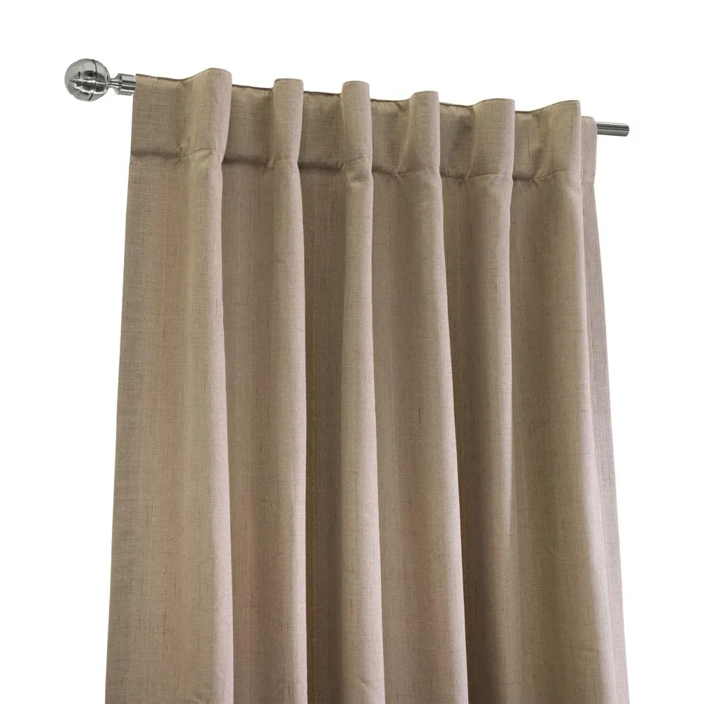Habitat Mulberry Light Filtering Back Tab Curtain - Blush