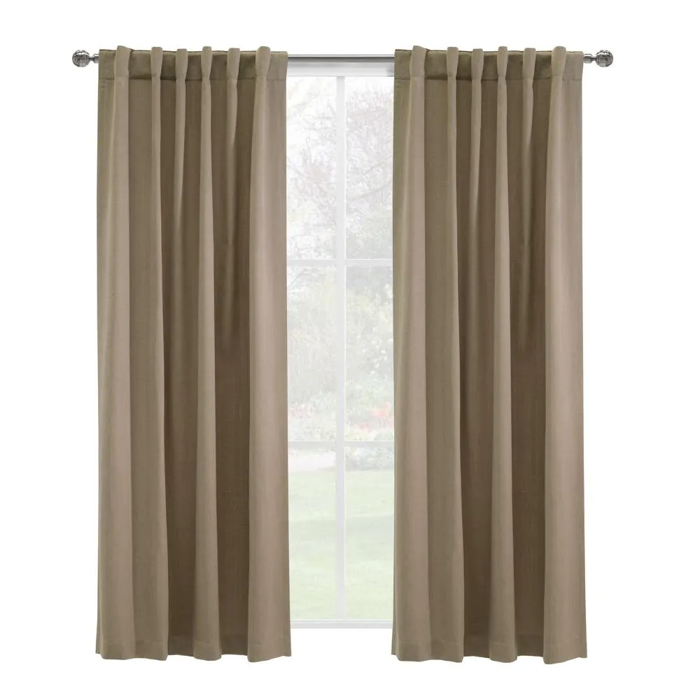 Habitat Mulberry Light Filtering Back Tab Curtain - Blush
