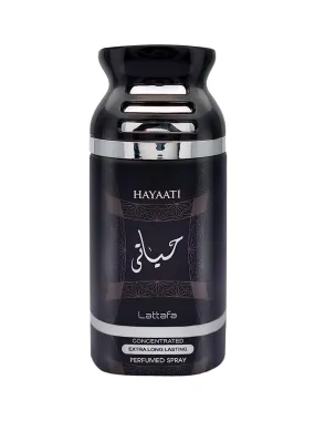 Hayaati Concentrated Extra Long Lasting Perfumed Spray Imported Body Spray 250ml