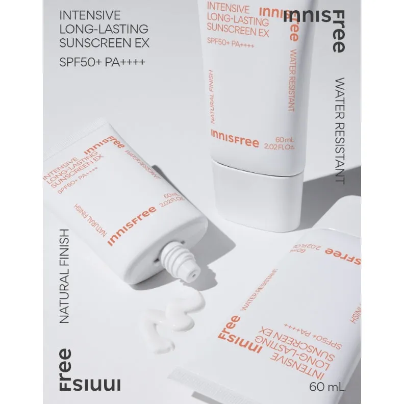 Innisfree  Intensive Long Lasting Sunscreen EX SPF 50  PA     60mL