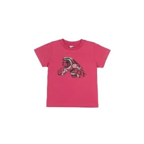 Kid's BB Numbers SS Knit, malaga