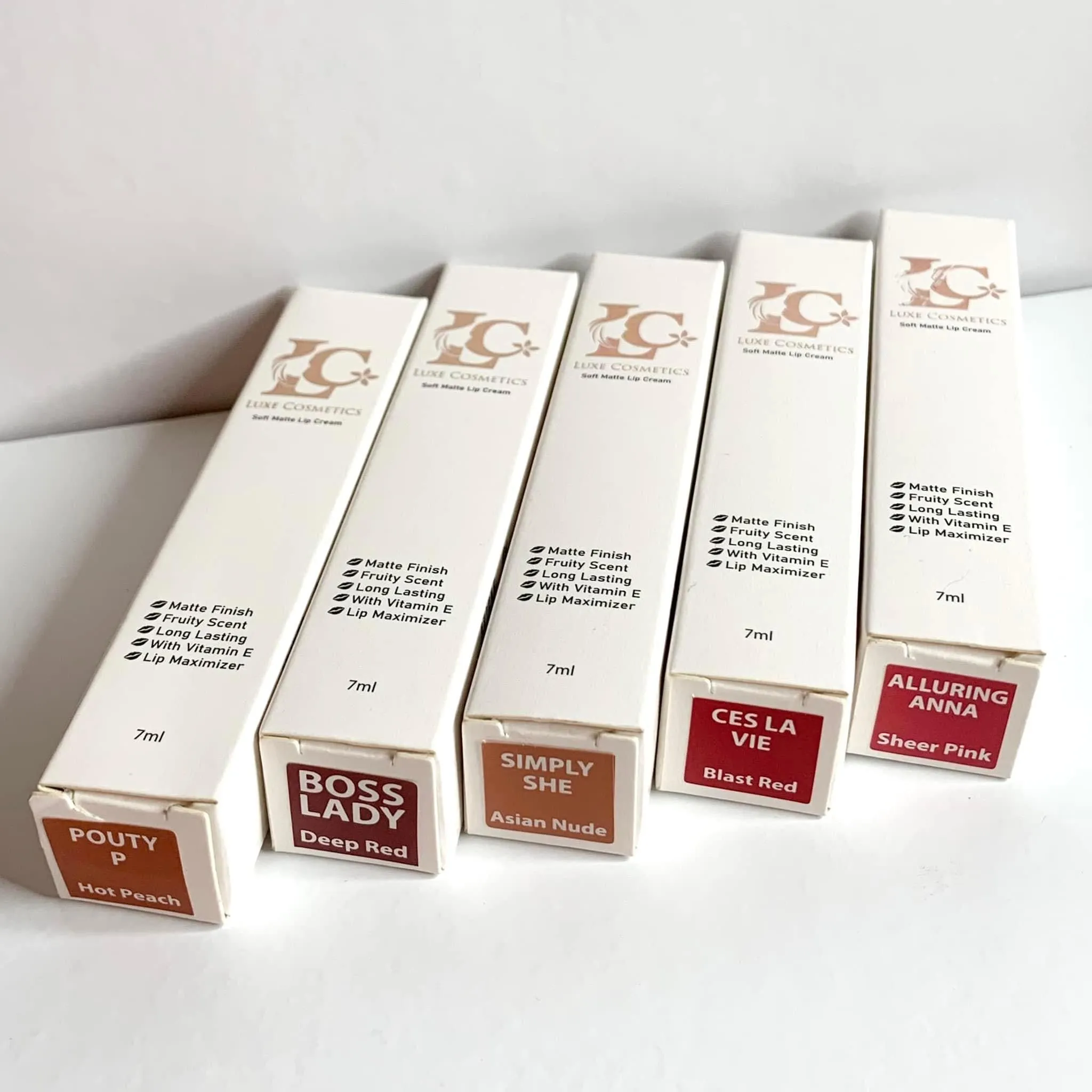 Luxe Cosmetics - Soft Matte Lip Creams