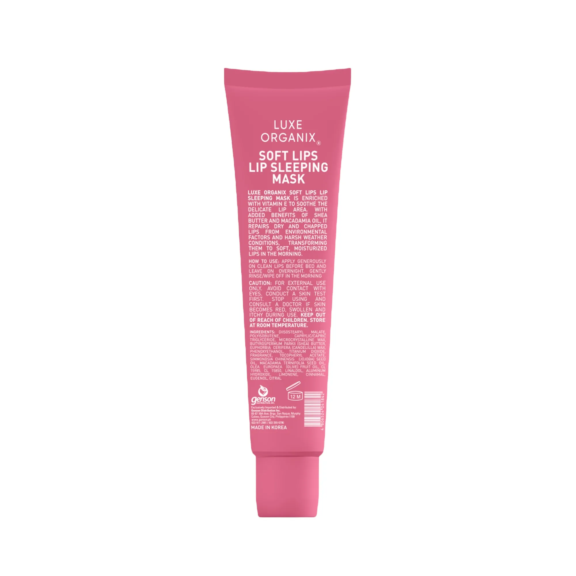 Luxe Organix - Soft Lips - Lip Sleeping Mask 15f