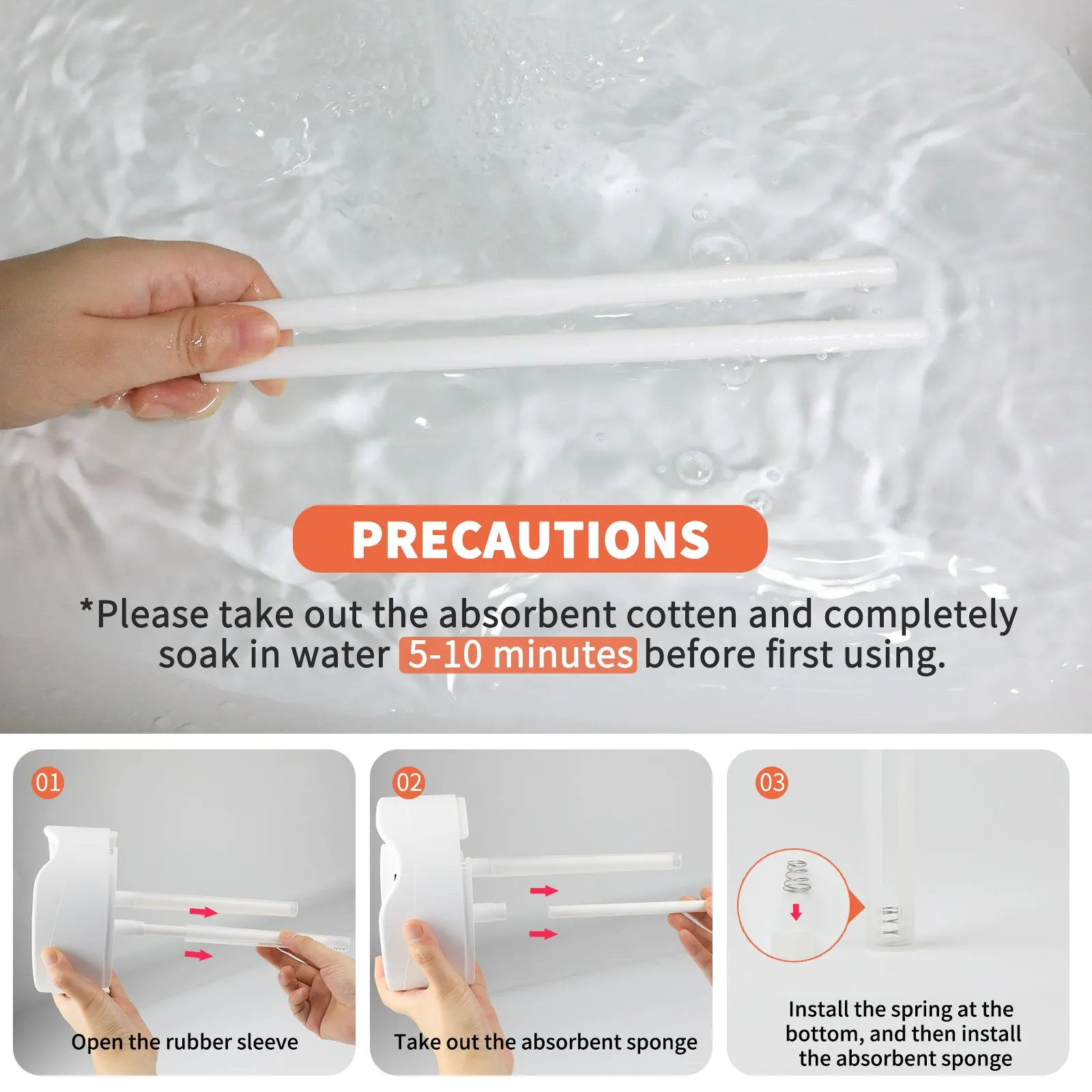 MASBRILL Humidifier for Room, 2L Cool Mist Quiet Humidifier for Baby, Humidifiers for Bedroom Large Room Whole House -White