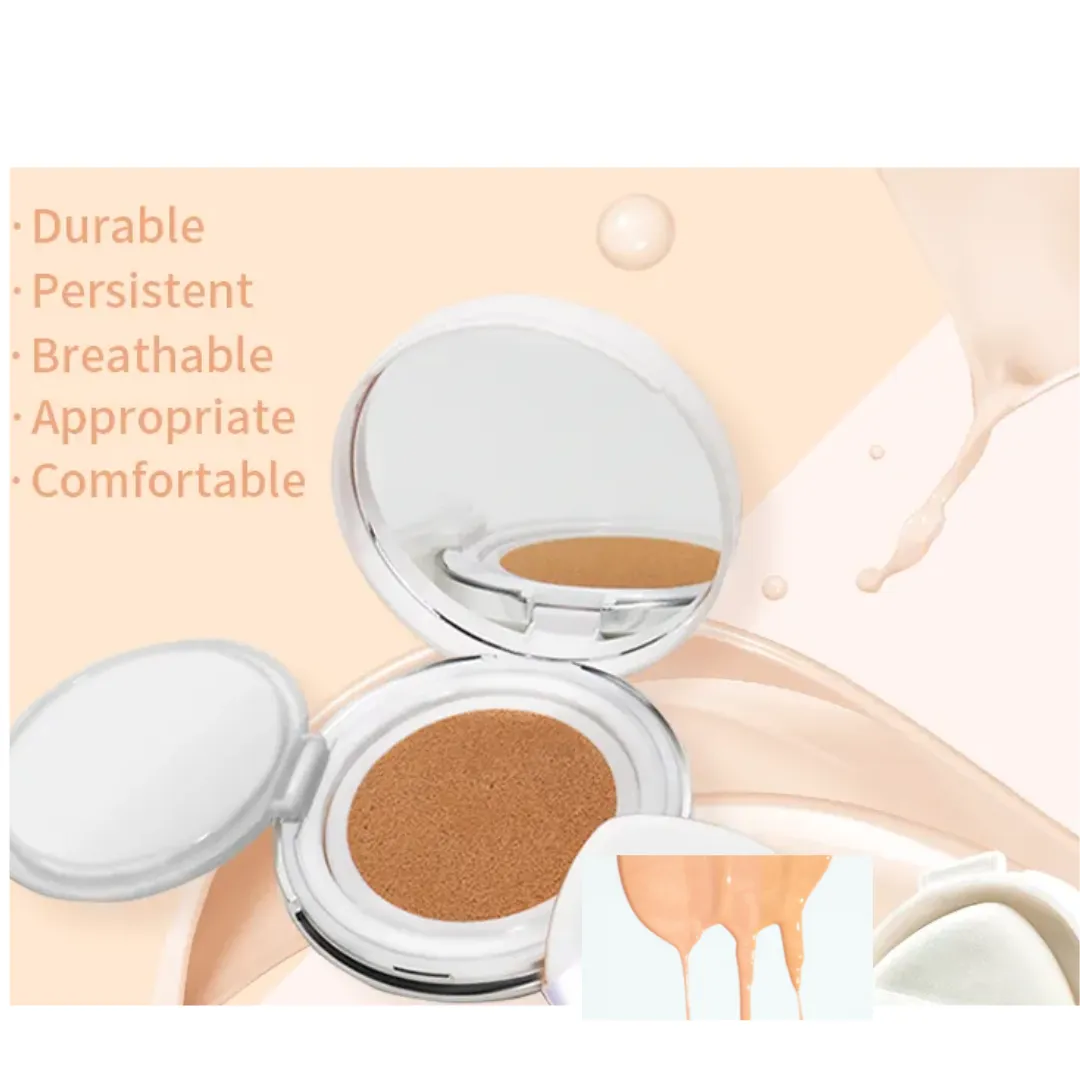 Silky Face Matte BB Cream Foundation: Brightening, Nourishing, and Waterproof Makeup Base (Natural Finish), 1 oz