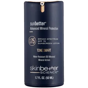 skinbetter science sunbetter TONE SMART SPF 75 Sunscreen Lotion
