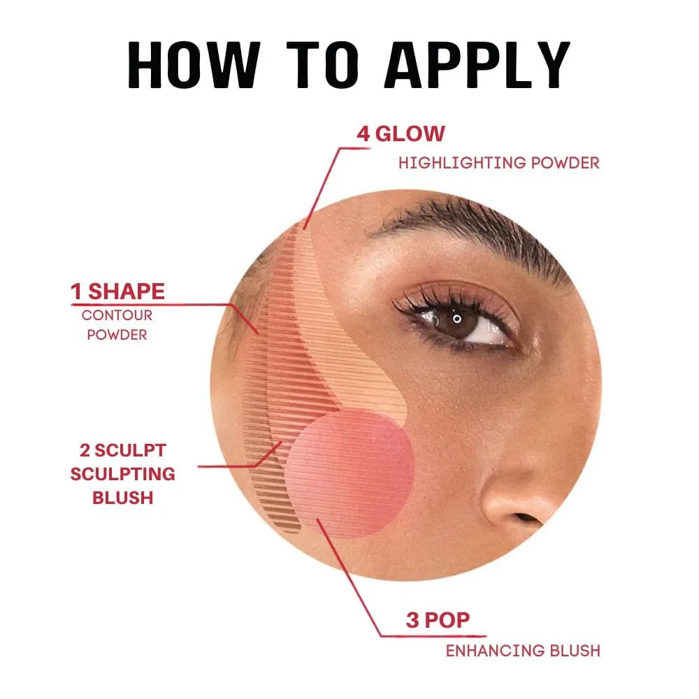 Smashbox Halo Sculpt   Glow Face Palette