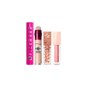 Sunkisser Multi-Use Liquid Blush And Bronzer   Lifter Gloss   Lash Sensational Firework Washable Mascara   Instant Age Rewind Concealer