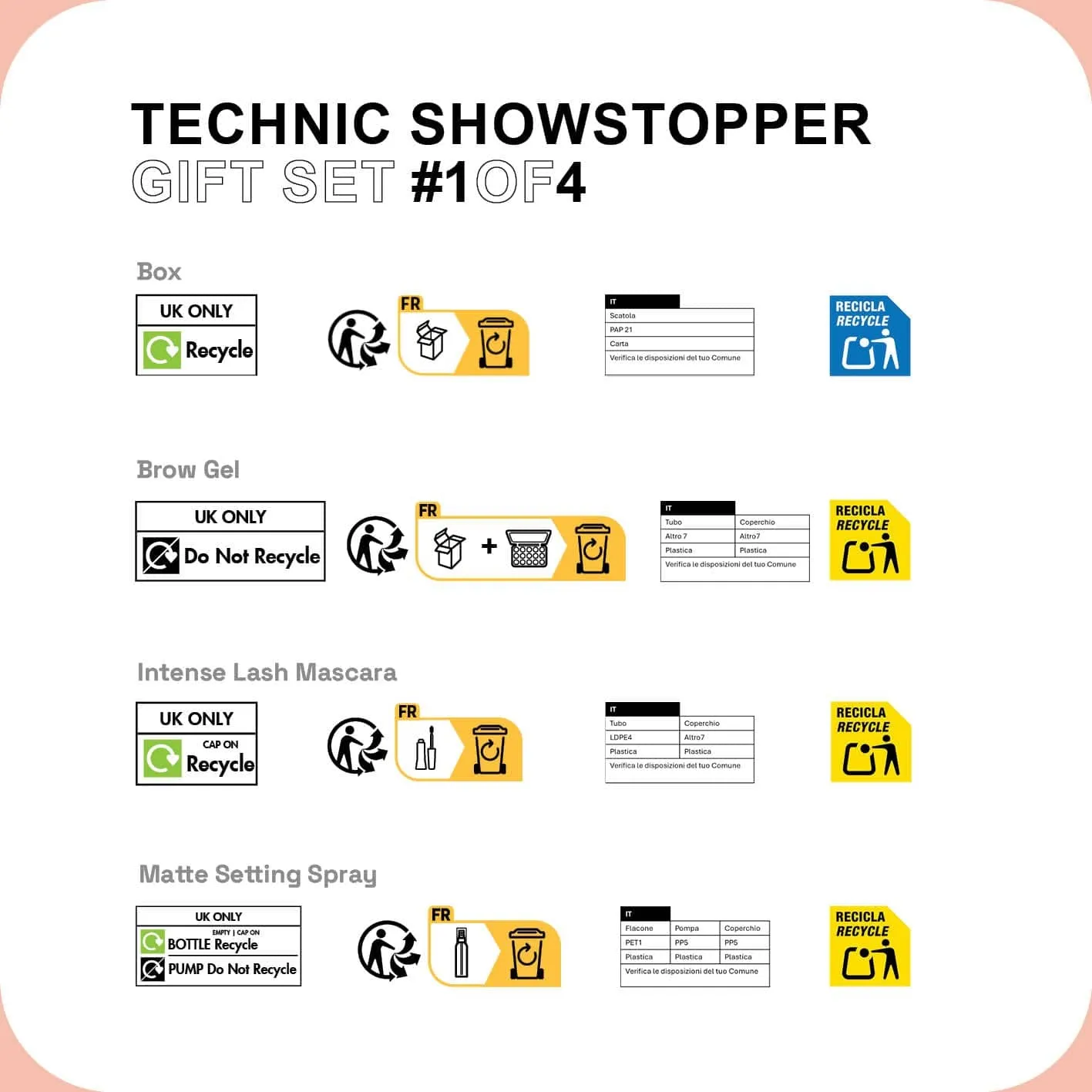 Technic Showstopper Gift Set