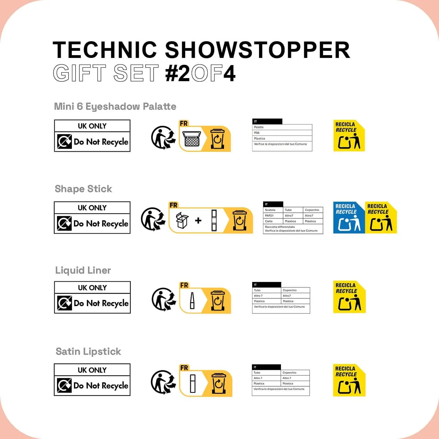 Technic Showstopper Gift Set