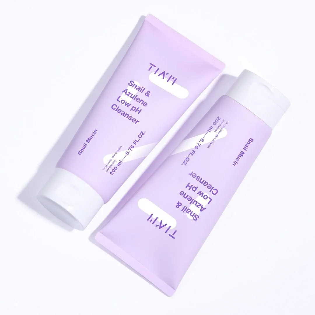 TIAM Snail & Azulene Low pH Cleanser 200ml