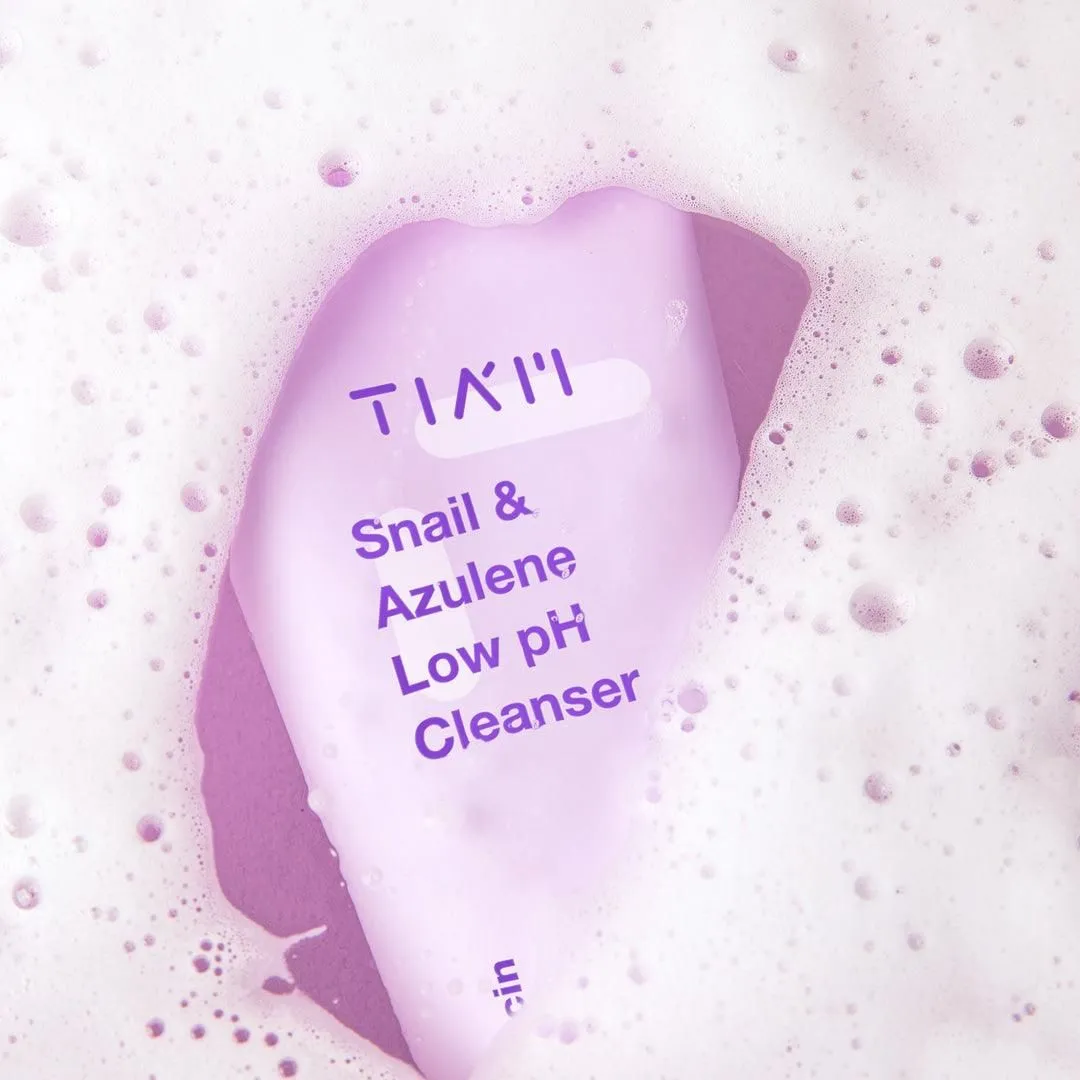 TIAM Snail & Azulene Low pH Cleanser 200ml